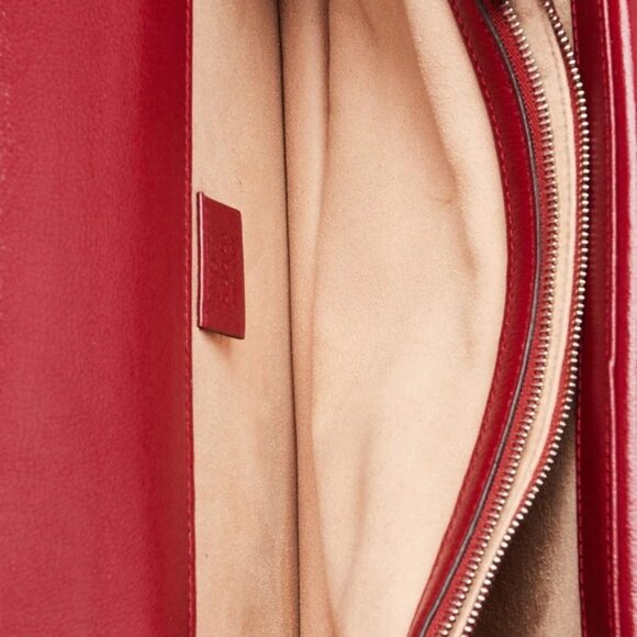 Gucci Black/Red Tweed GG Small Dionysus Bag - Picture 8 of 12